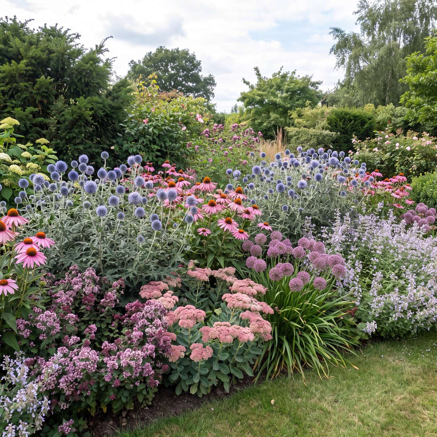 Staudepakke 'Bier & sommerfugle' (1,5-2m²)